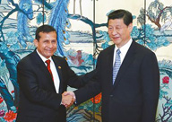 ��4��6�գ�ͬ��³��ͳ���������л�̸