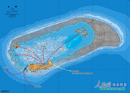 三沙北礁将建设环境监测保护站及海洋生态研究站
