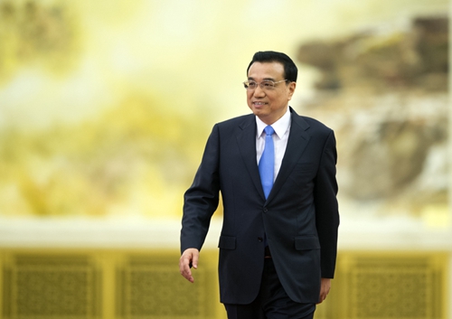 3月15日，國務院總理李克強在北京人民大會堂與中外記者見面，並回答記者提問。新華社記者 謝環馳 攝