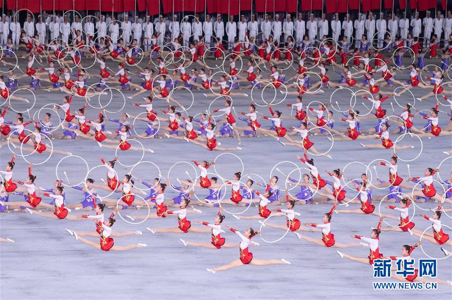 （時政）（4）朝鮮舉行大型團體操和藝術演出