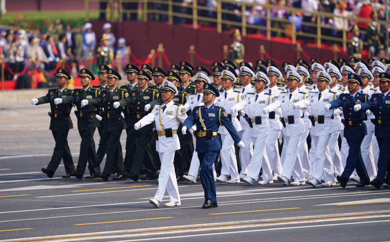 中国人民解放军三军仪仗队官兵再度参加莫斯科红场阅兵 - 2020年6月24日, 俄罗斯卫星通讯社