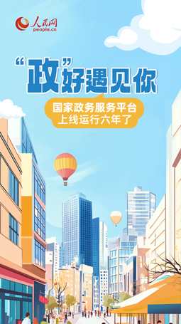 國家政務服務平台上線6年啦！