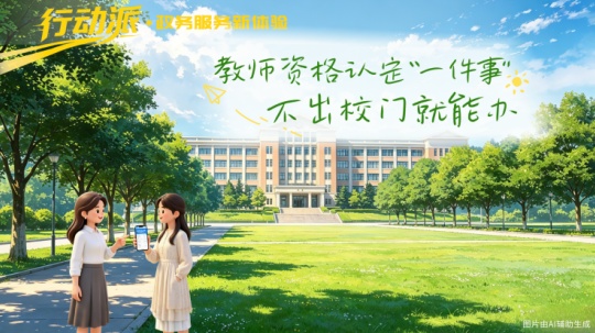 河北石家庄：教师资格认定“一件事” 不出校门就能办