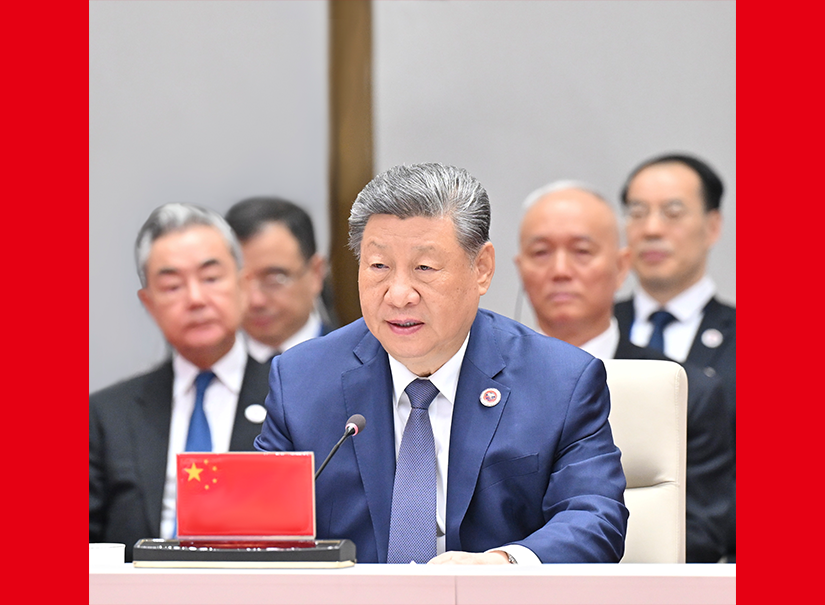習近平出席上海合作組織成員國元首理事會第二十六次會議並發表重要講話