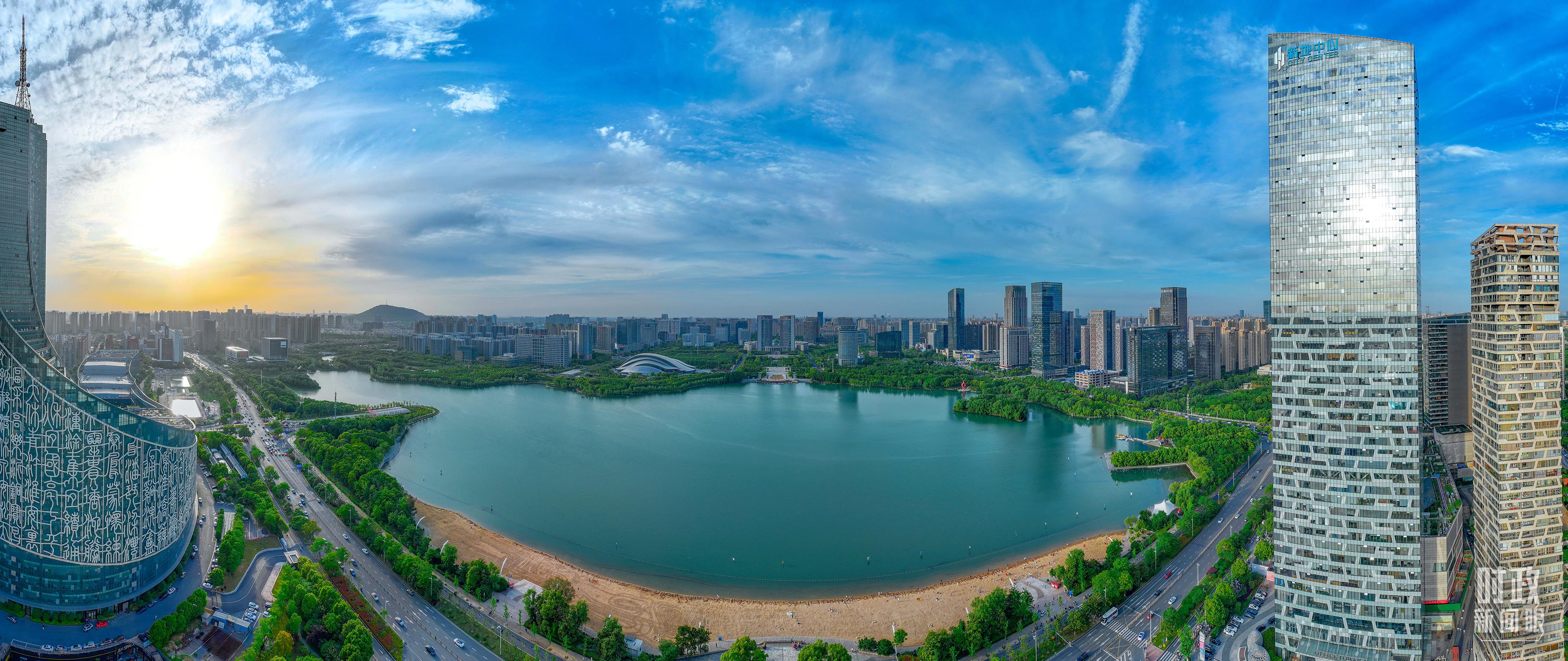 △安徽省合肥市。（合肥市蜀山区融媒体中心葛庆钊供图）