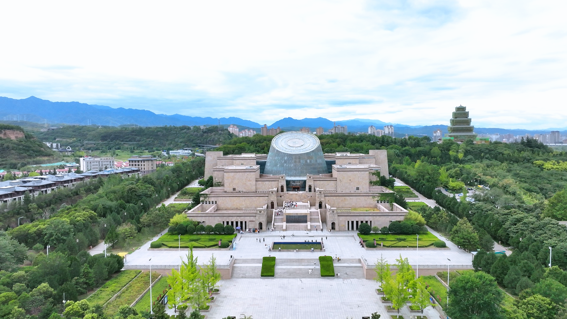 宝鸡青铜器博物院(央广网记者 侯凯奇 摄)