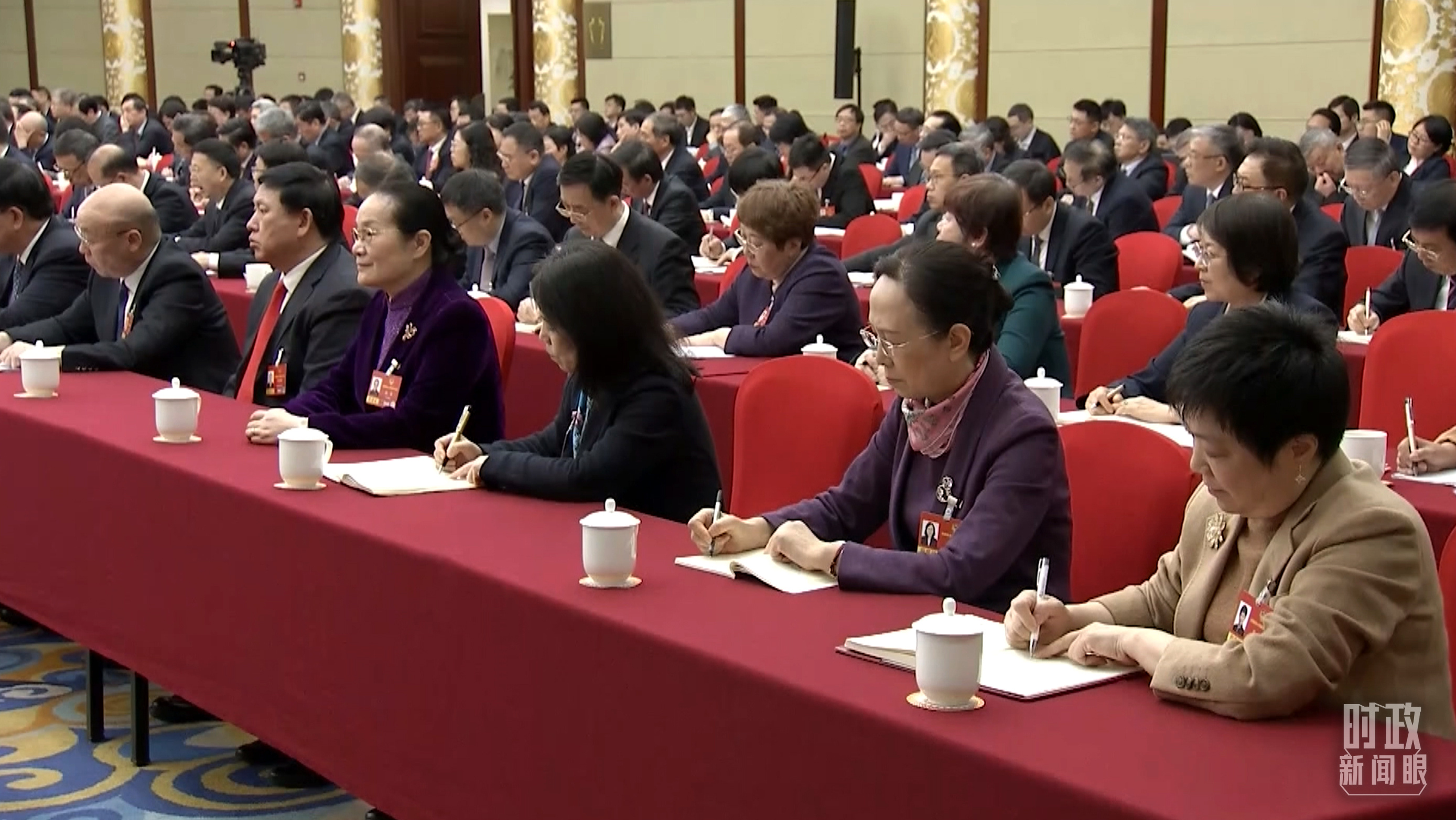 △當天的政協聯組會現場。